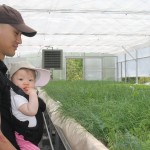 Tuscarora Tim and Charlotte in the greenhouse