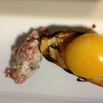 Beef Tartare, Crusinis and Egg Amouse - Beef Tartare, Crusinis and Egg